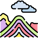 montaña arcoiris