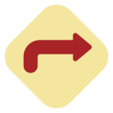 Direction sign