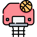 cesta de basquete