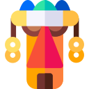 Tiki mask