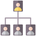 Organization structure icon