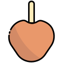 Карамелизированное яблоко