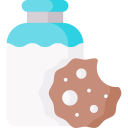 Cookie and milk