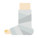 złamana noga