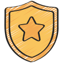 Shield badge