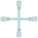 klucz krzyżowy