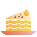 part de gâteau