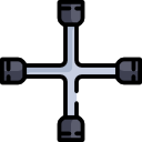 Cross wrench