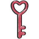 liefde sleutel