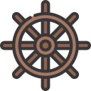 roda do navio