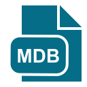 mdb 파일 형식