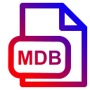 formato file mdb