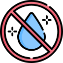 No water