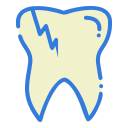 Broken tooth