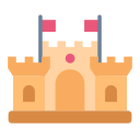 castelo inflável