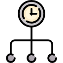 reloj circular