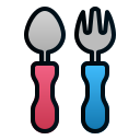 Spoon and fork