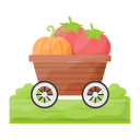 wózek z żywnością
