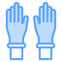 gumowe rękawiczki