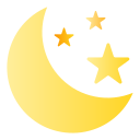 月と星