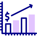 gráfico para cima