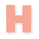 letra h