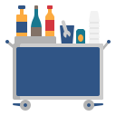 Serving cart