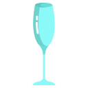 bicchiere di champagne