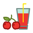 zumo de cereza