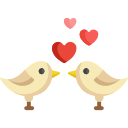 pájaros del amor