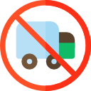 proibido caminhões