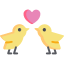 pájaros del amor