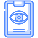目の検査
