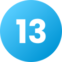 número 13