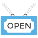 オープンサイン