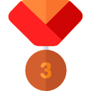 bronzen medaille