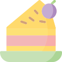 ケーキのスライス
