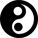 taoismo yin yang icona