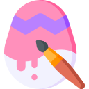 dipingere l'uovo