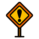 Caution sign