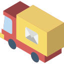 post vrachtwagen