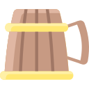 taza de madera