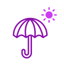 우산들