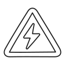 Electrical danger sign