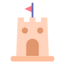 castillo de arena