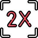2x