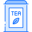 caja de té