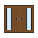 Двойная дверь