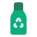 bottiglia di riciclaggio
