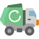 camion de recyclage